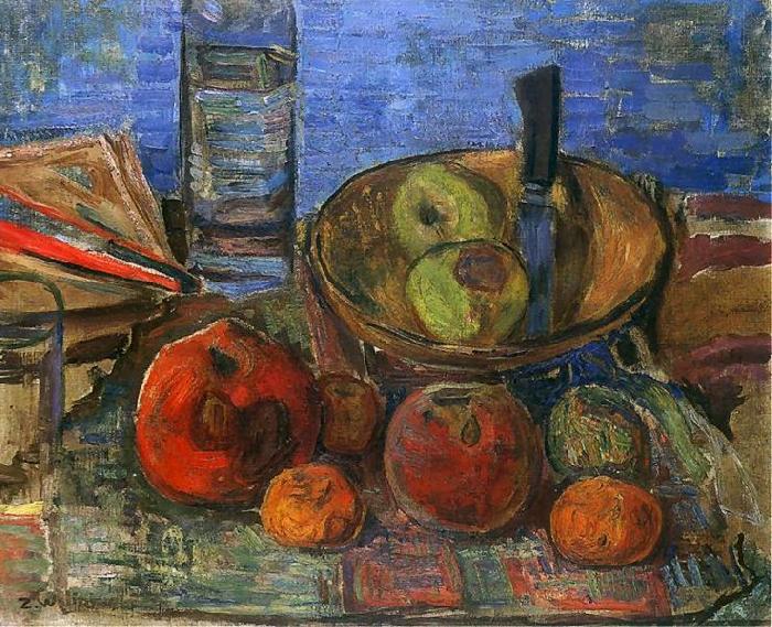 Zygmunt Waliszewski Still life with apples China oil painting art